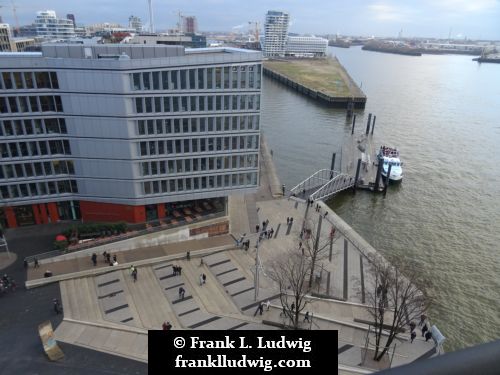 Hamburg - Aussicht vom Elbphilharmonie Plaza